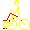 Fabike fietser.